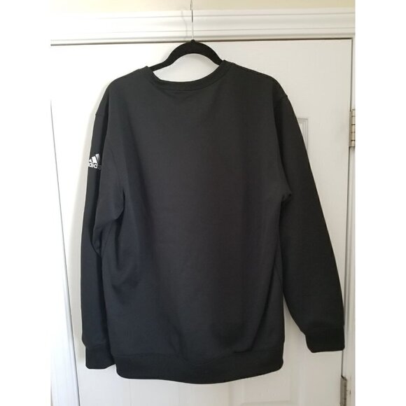 𝅺nba Charlotte Hornets Adidas Climawarm Sweatshirt  Size: X Large  Color: Black - Picture 11 of 12